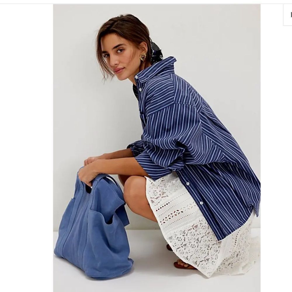 FREE PEOPLE Suede Caravan Tote